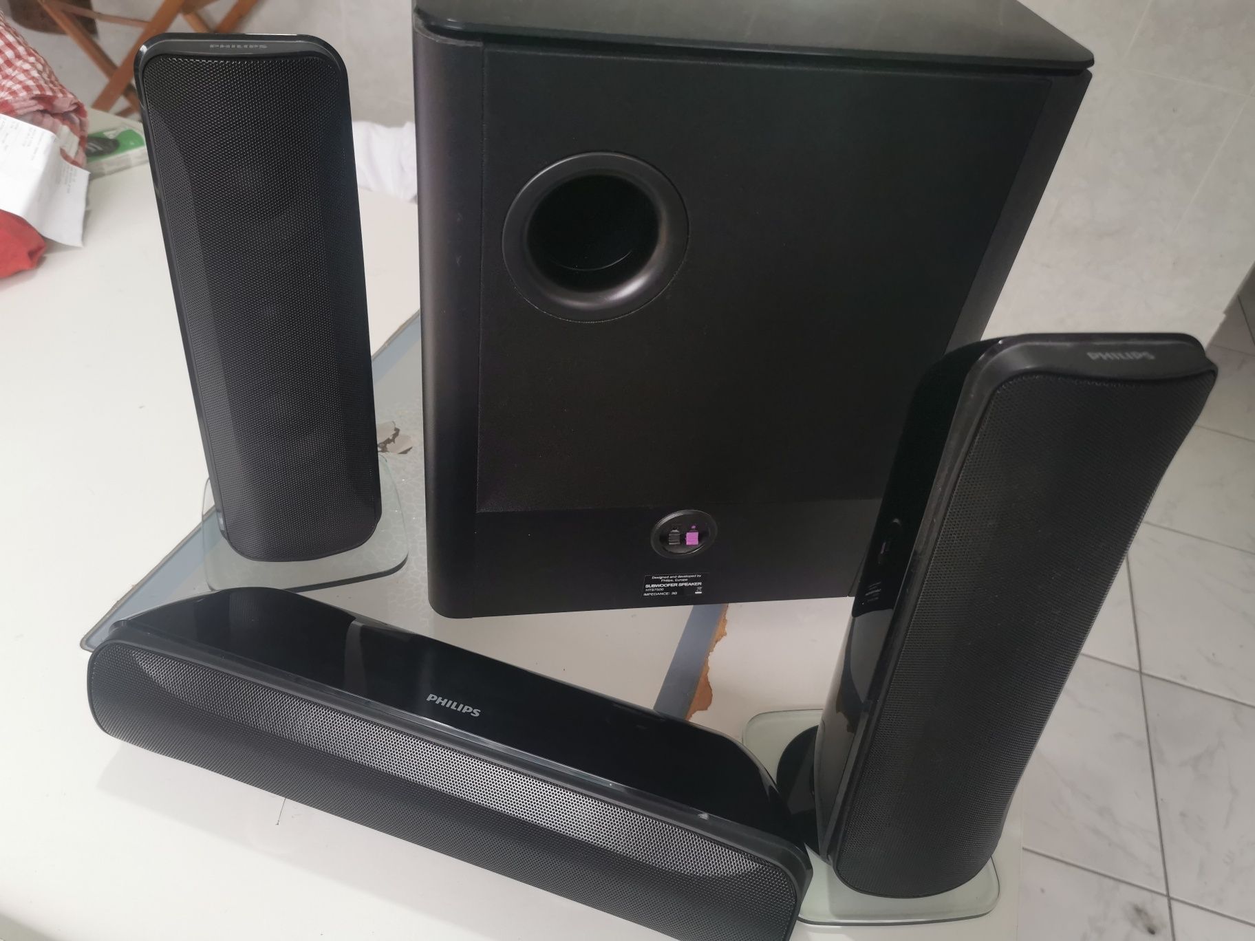 6 colunas Philips novas