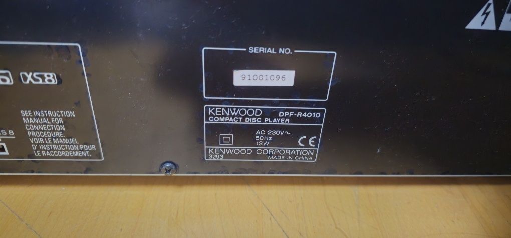 Zmieniarka Kenwood DPF-R4010 na 5 cd