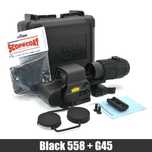 Коллиматор EOTech 558 + Магнифер EOTech G45 Black / прицел для АК, АР