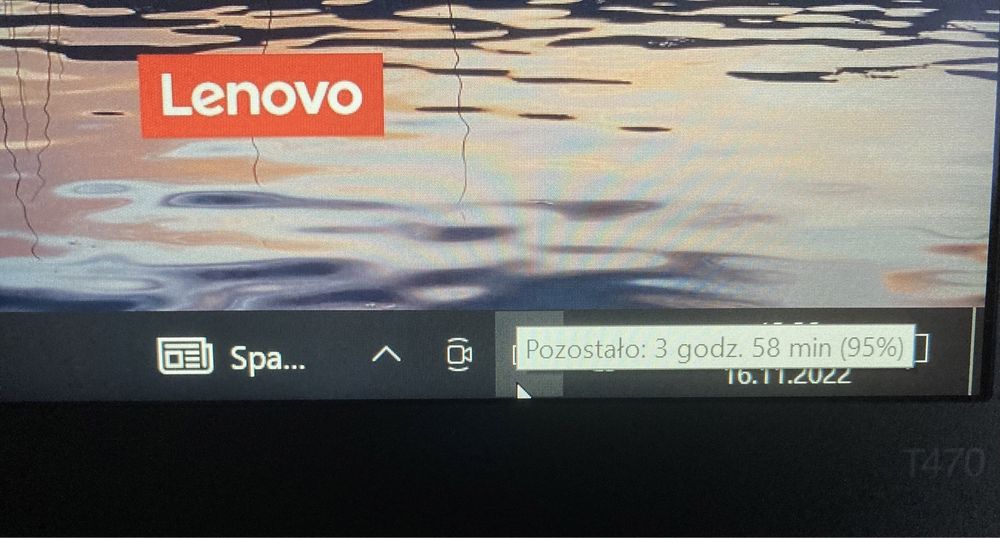 Laptop Lenovo ThinkPad T470 14” Dotyk 16GB Ram / SSD 512 GB
