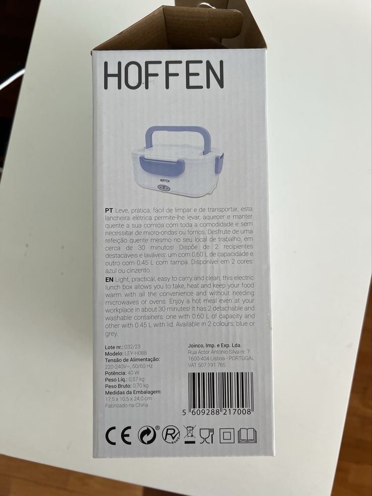 Lancheira Elétrica Hoffen