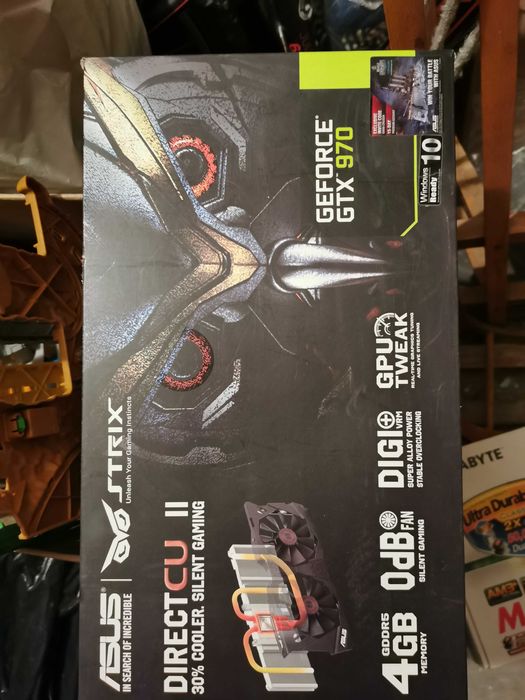 komputer PC z ASUS GEFORCE GTX 970