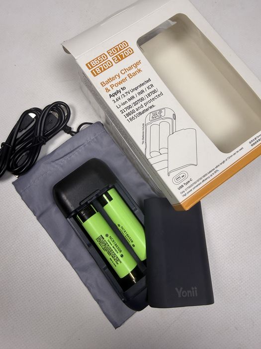 Powerbank зарядка для акумуляторів