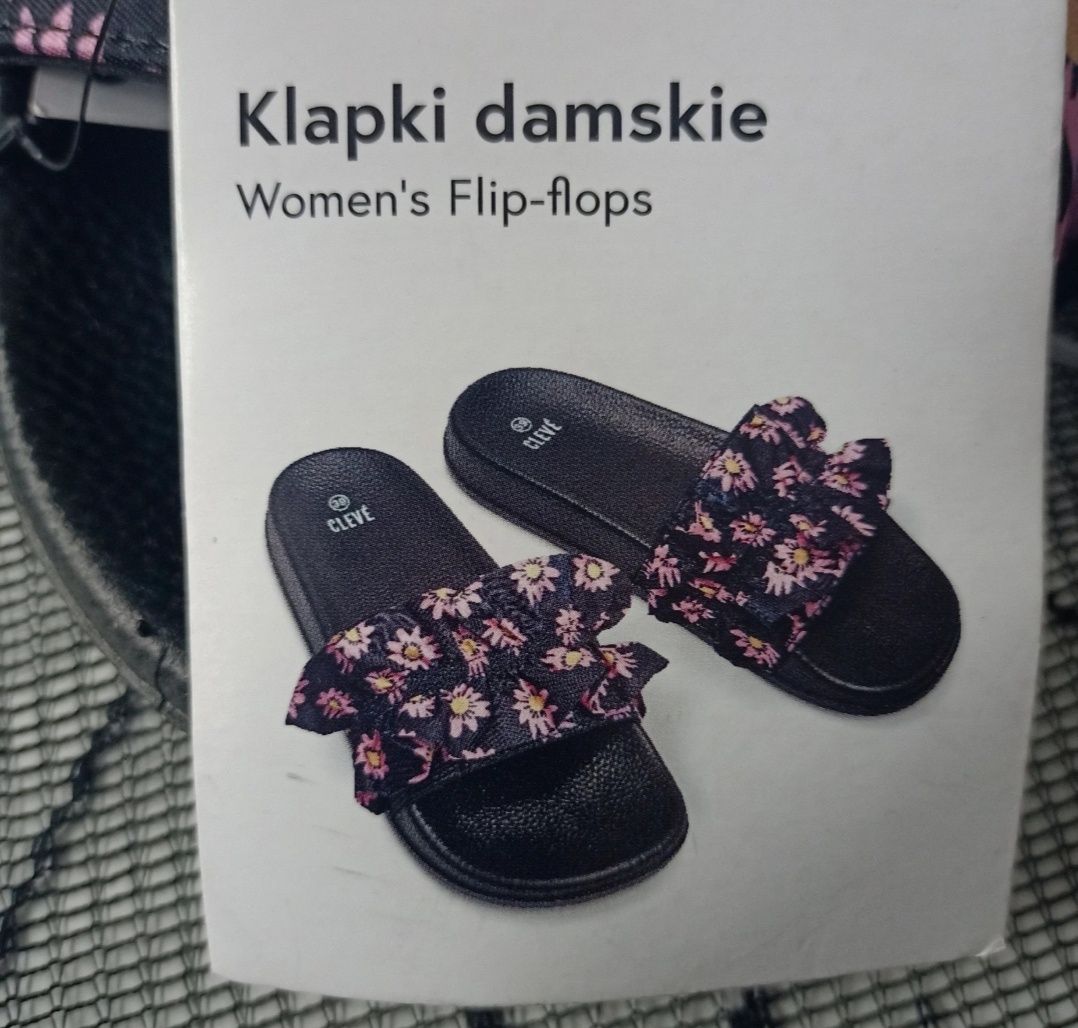 Klapki damskie 39