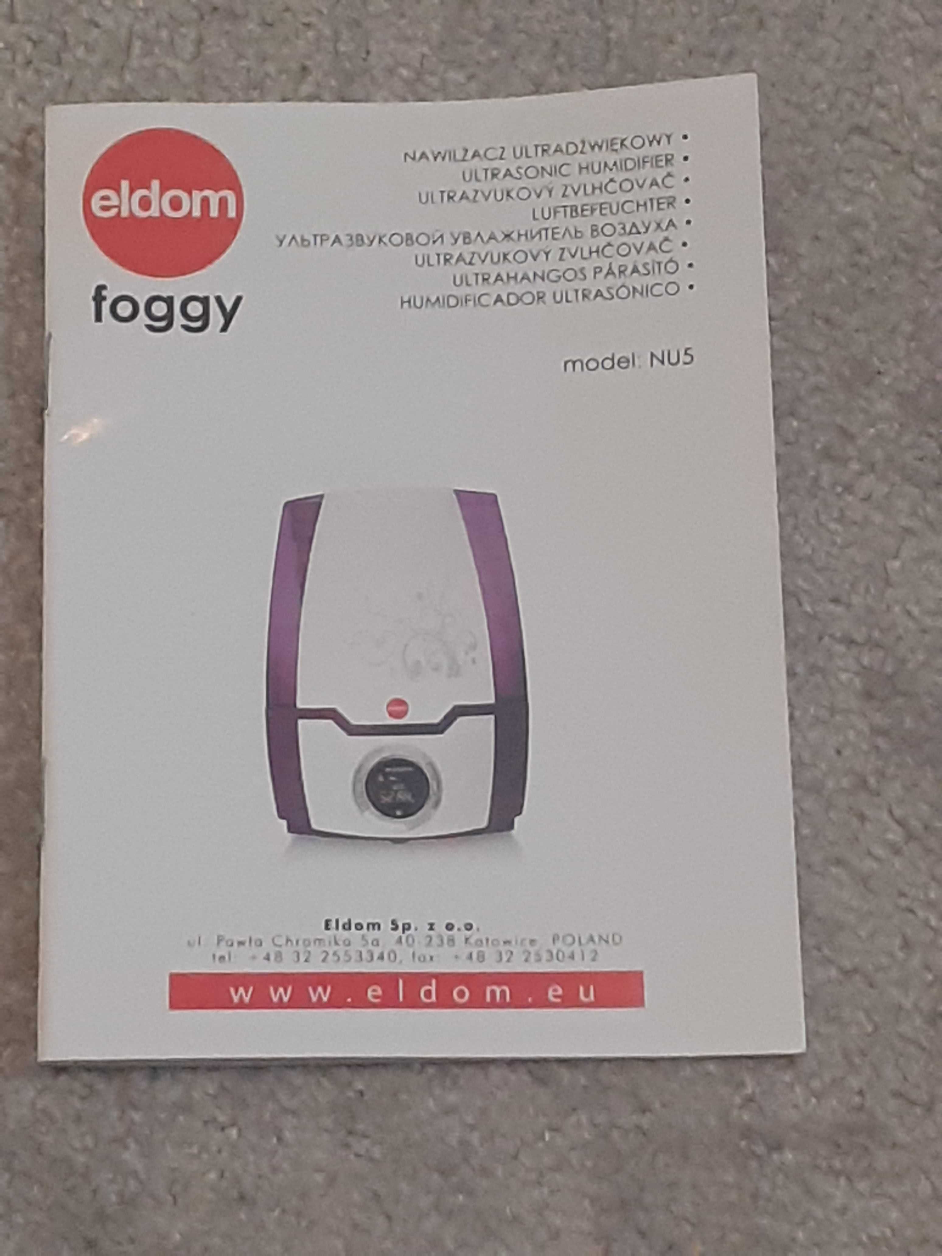 Eldom foggy nu5 nawilżacz powietrza ultradźwiękowy