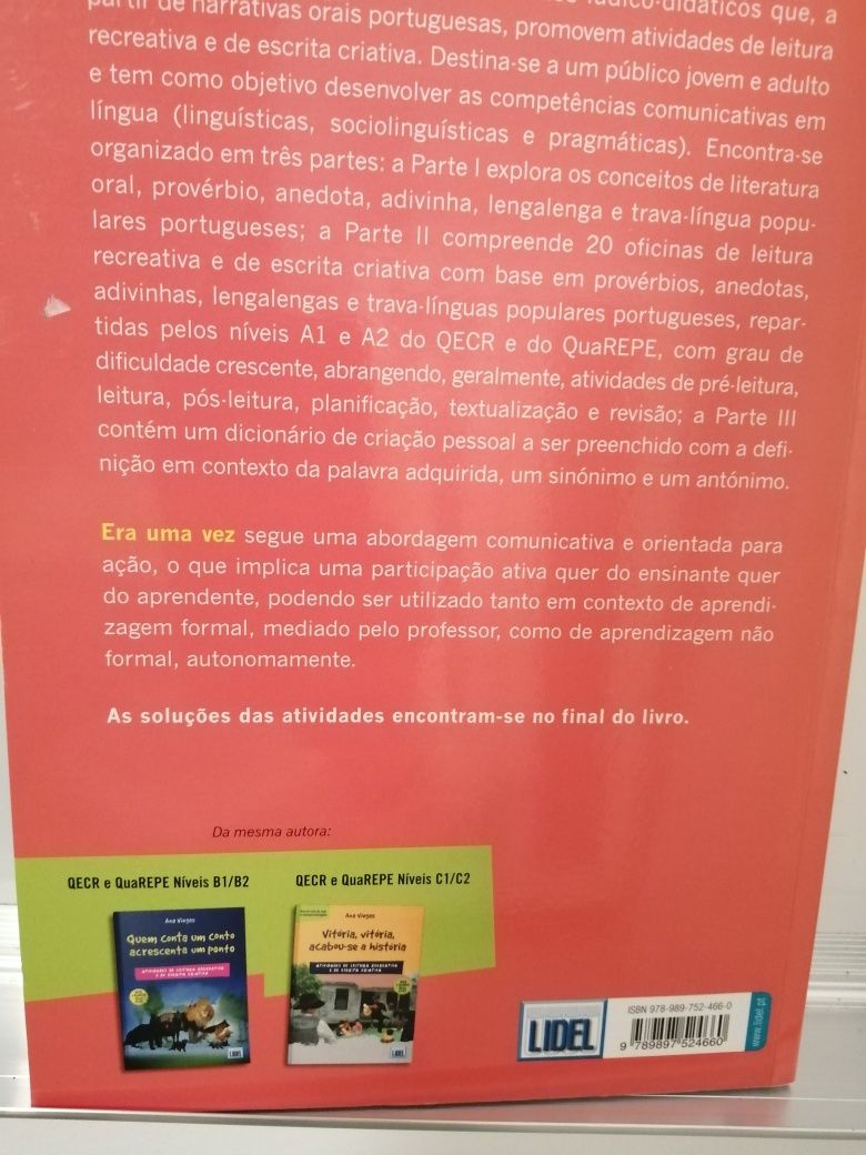 Livro de atividades