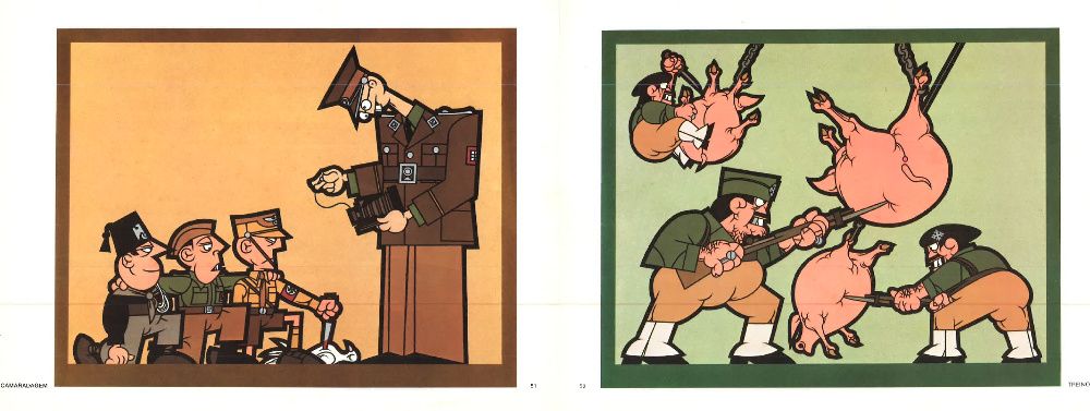 Abel Manta - gravuras Caricaturas Portuguesas dos Anos de Salazar 2