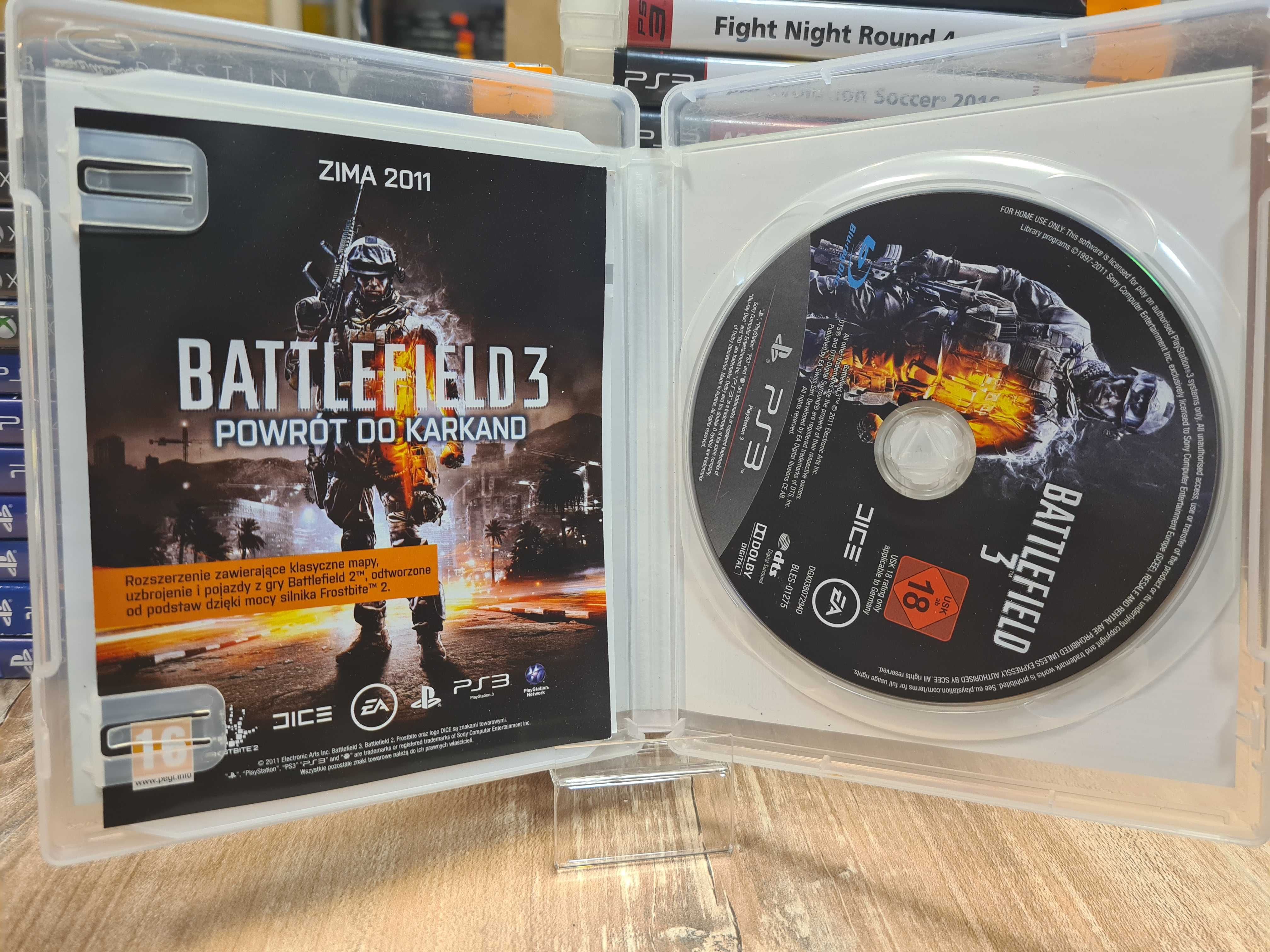 Battlefield 3 PS3, Sklep Wysyłka Wymiana