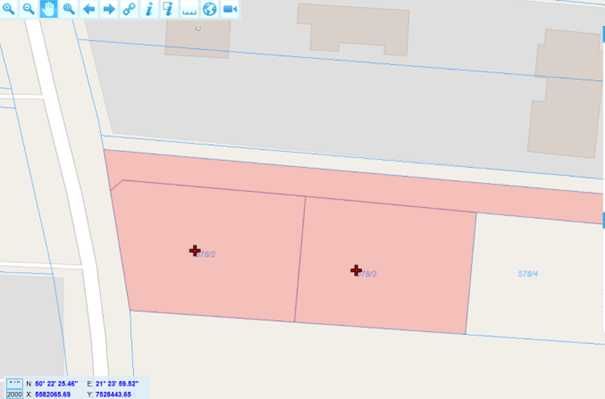 Sprzedam działkę w Brzyściu