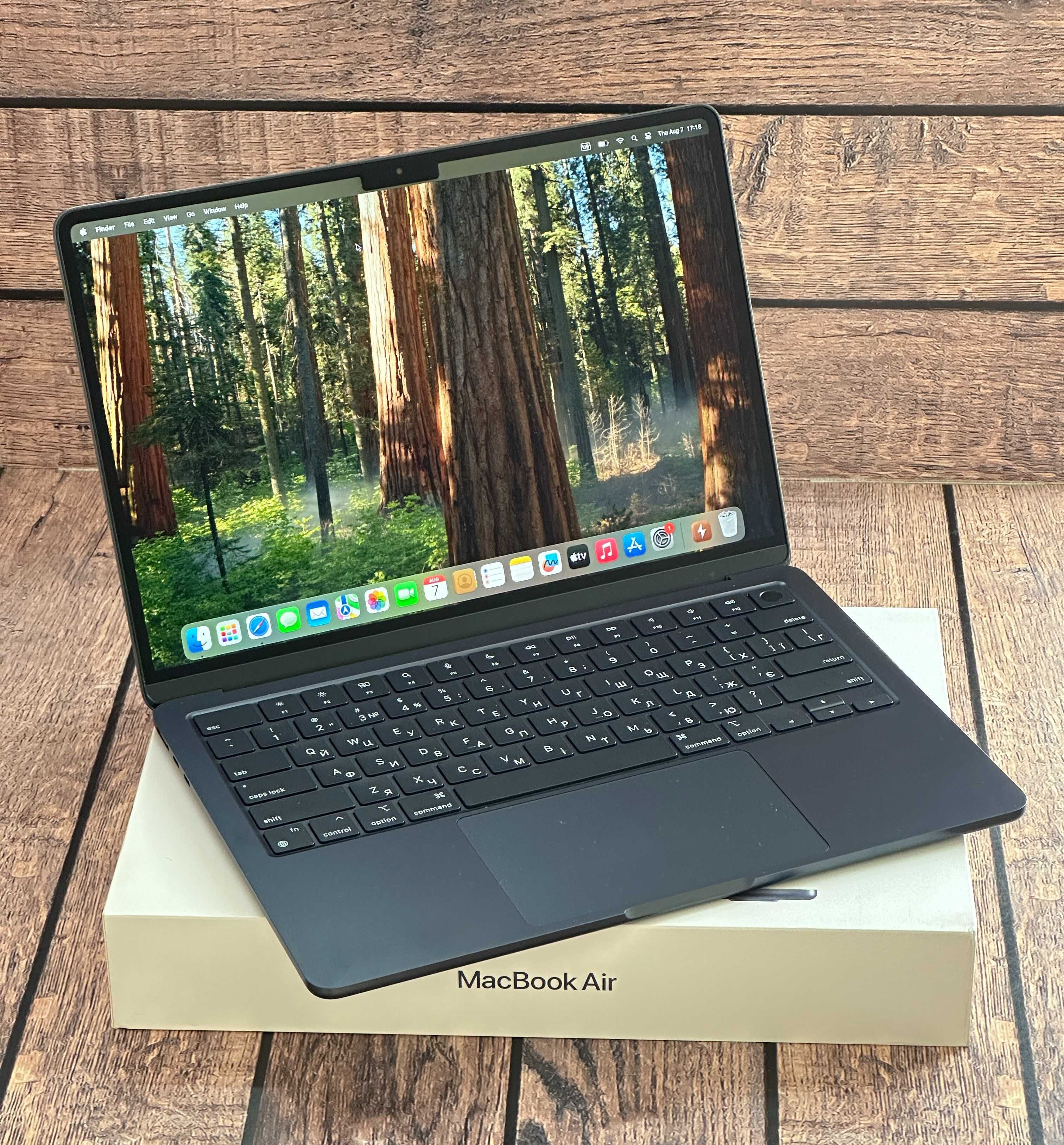 MacBook Air A3113 (13, 2024) M3/16/256Gb/NEW/OpenBox/Магазин/Гарантія!