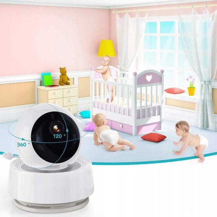 Elektroniczna niania video z kamerą