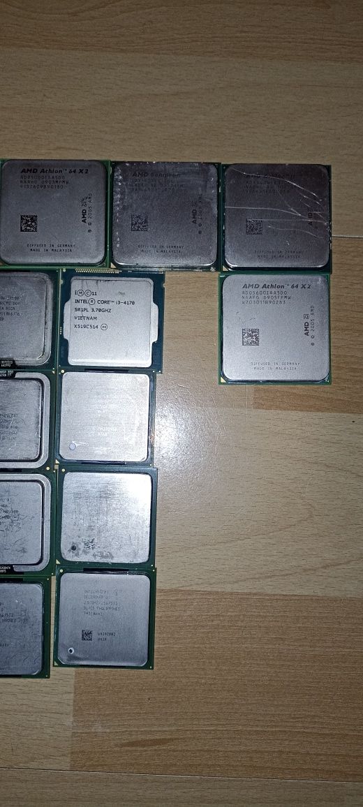 Komputer stacjonarny na części Procesory AMD K6 Intel Celeron Pentium