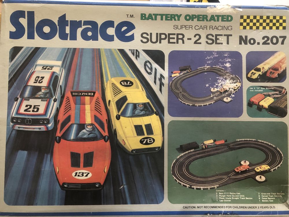 Antiga Pista SlotRace Super 2 Set n.207