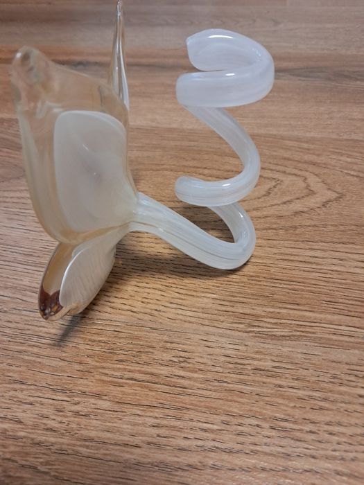 Свічник у формі метелика зі скла Мурано