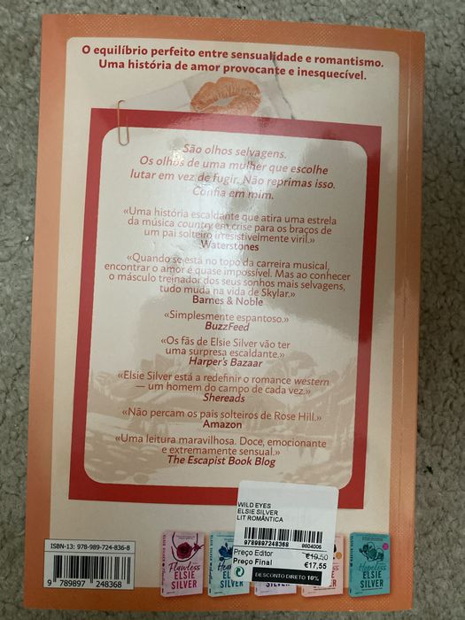 Livro Wild Eyes de Elsie Silver