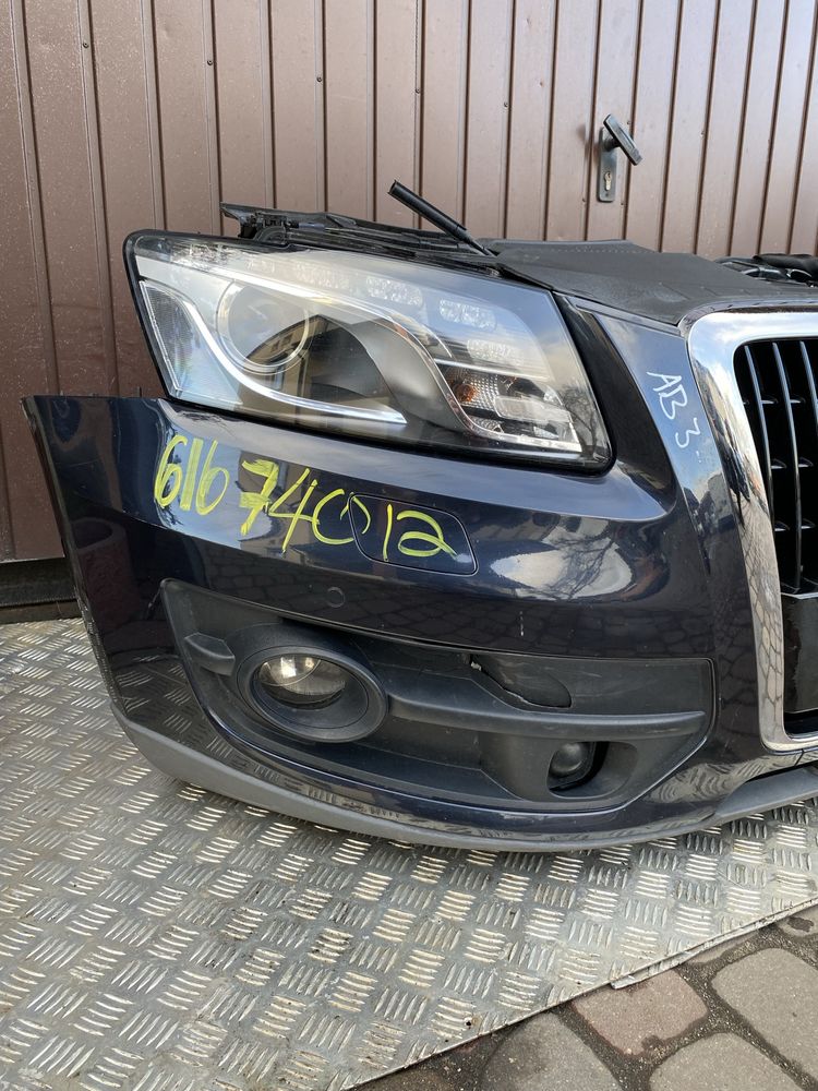 Przód Audi Q5 08-12r 3.0 Tdi Xenon pdc radar zderzak/lampy/pas
