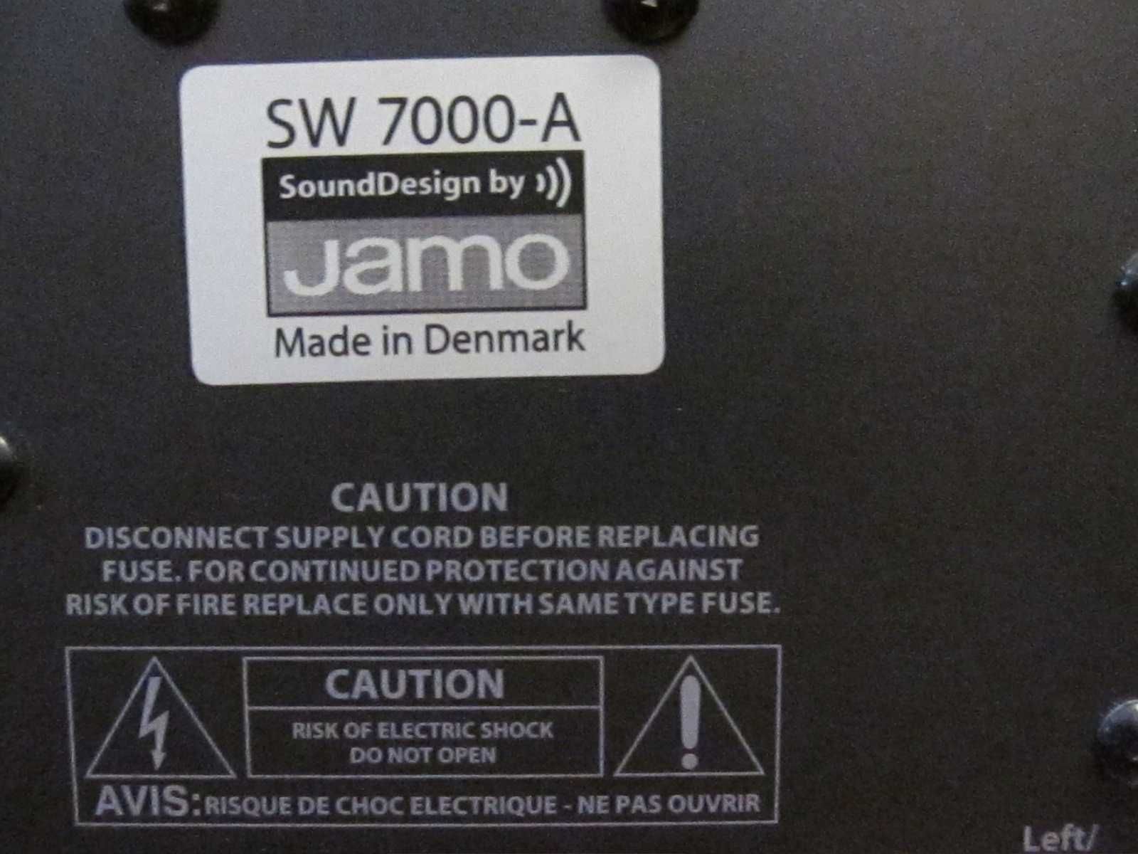 Сабвуфер JAMO SW 7000-A