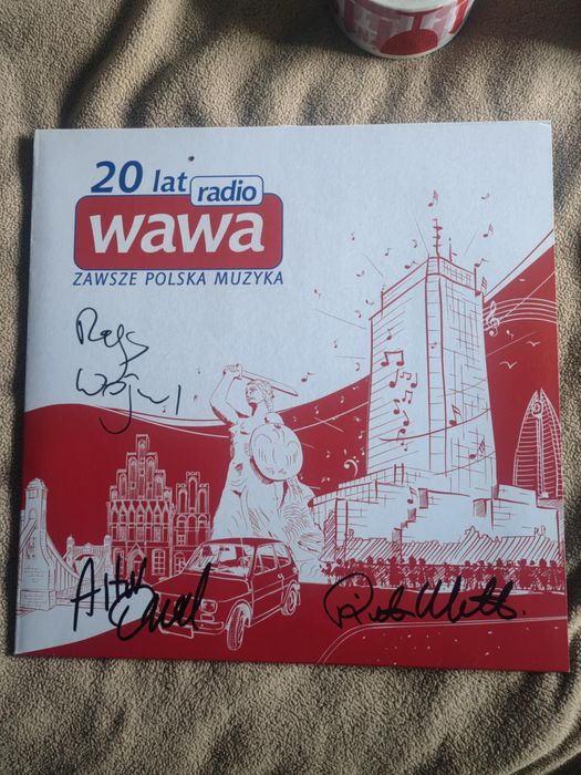 Absolutny unikat VA 20 Lat Radio WaWa Autografy Róże Europy! Nowy!