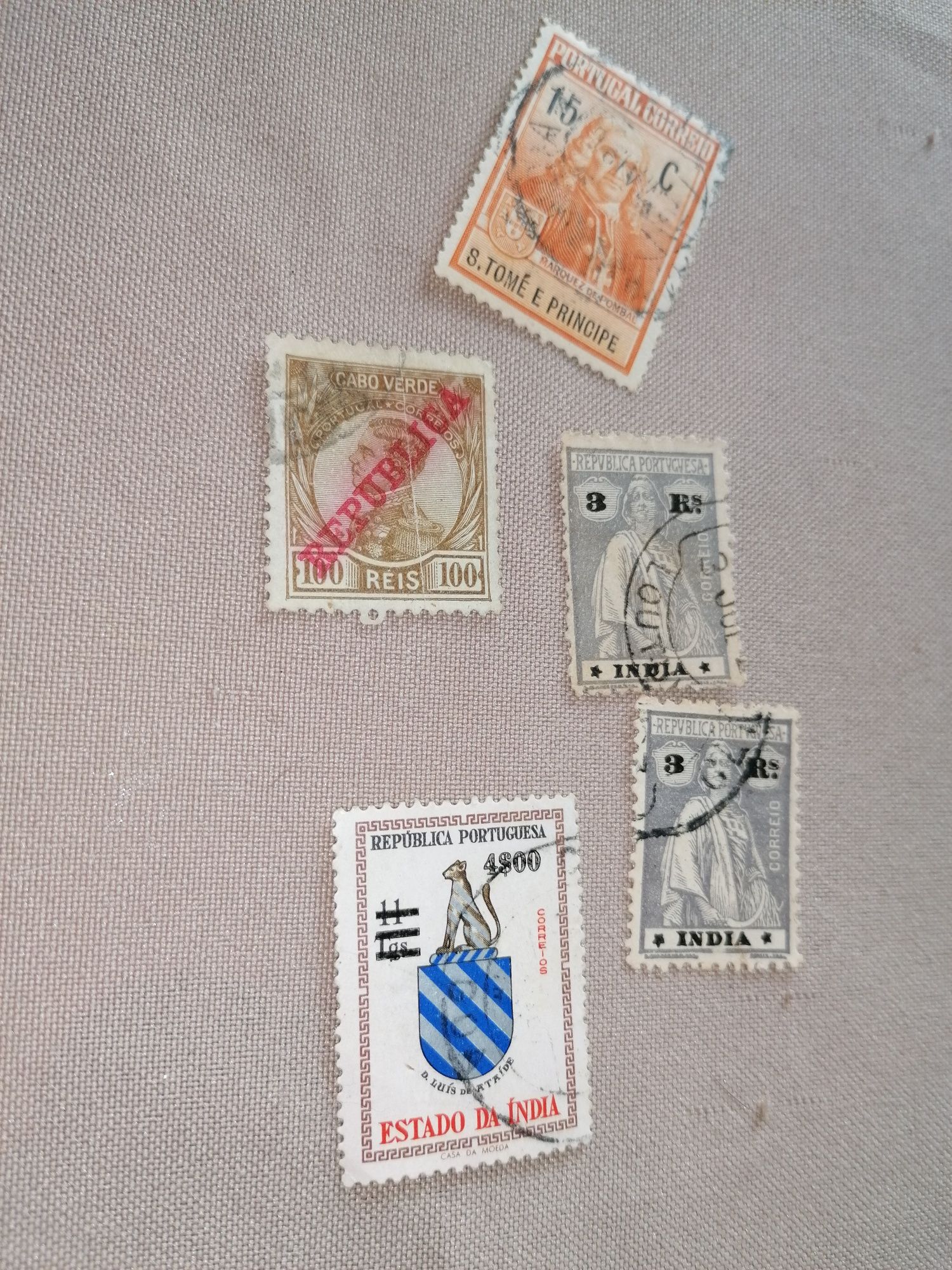 Selos e postais s/selos,variados