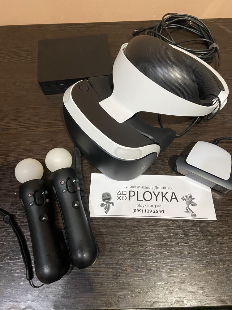 Магазин! Шлем Sony PlayStation VR! С гарантией!