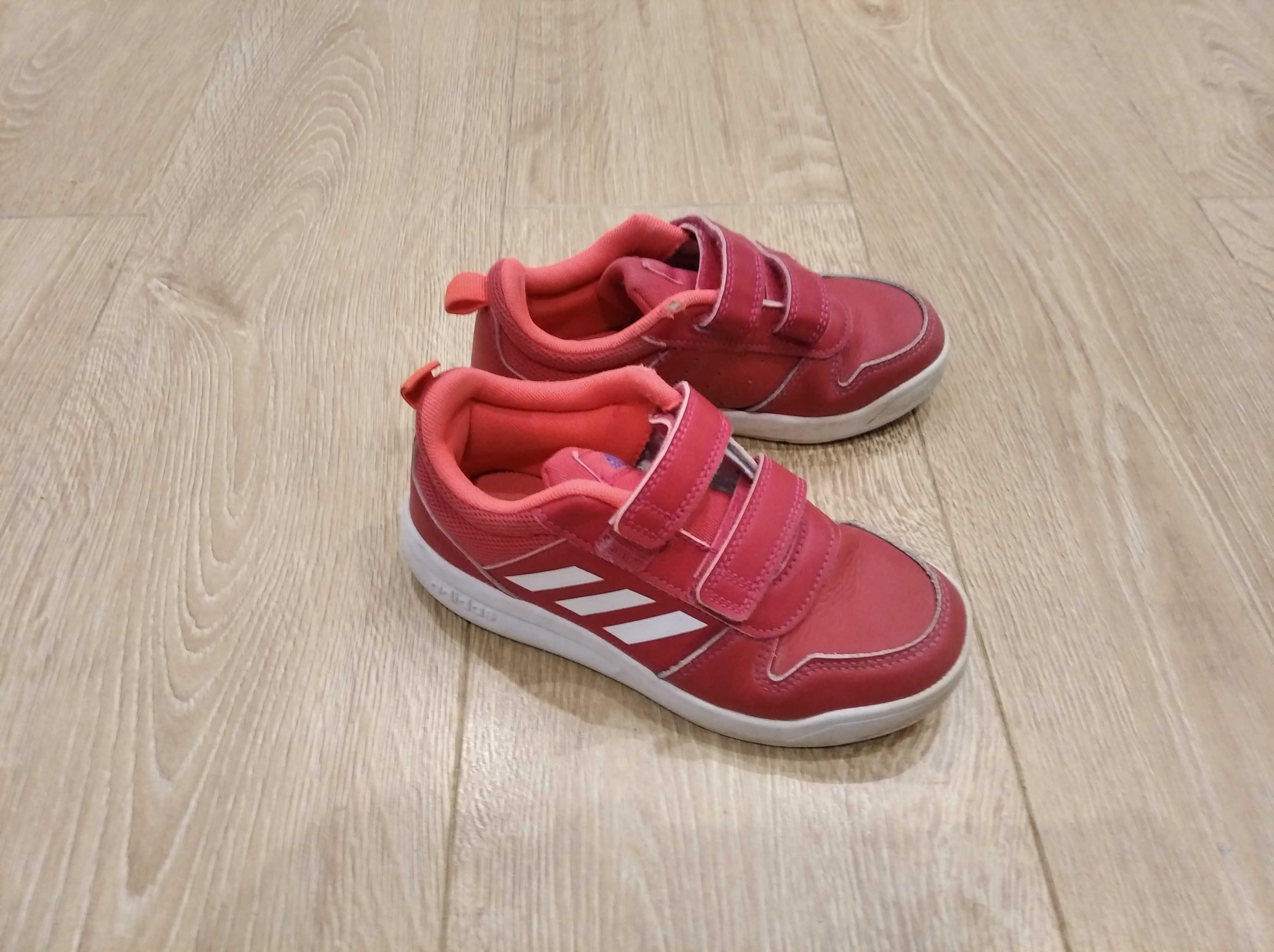 Buty sportowe adidasy na rzepy firmy Adidas r 30 i pół fuksja