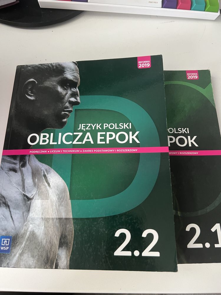 język polski oblicza epok 2.1 i 2.2