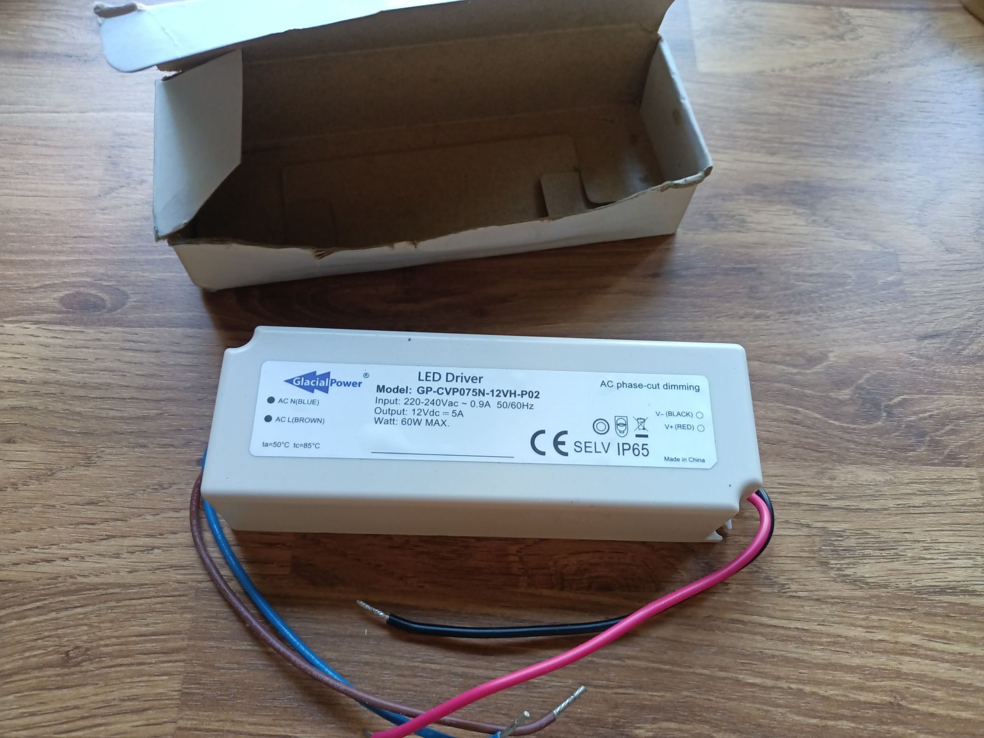 Zasilacz LED Driver 12V 60W Nowy