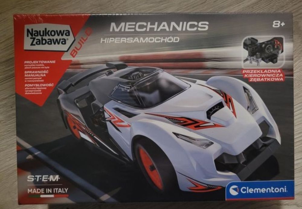 NOWY zestaw Clementoni laboratorium mechaniki 50683