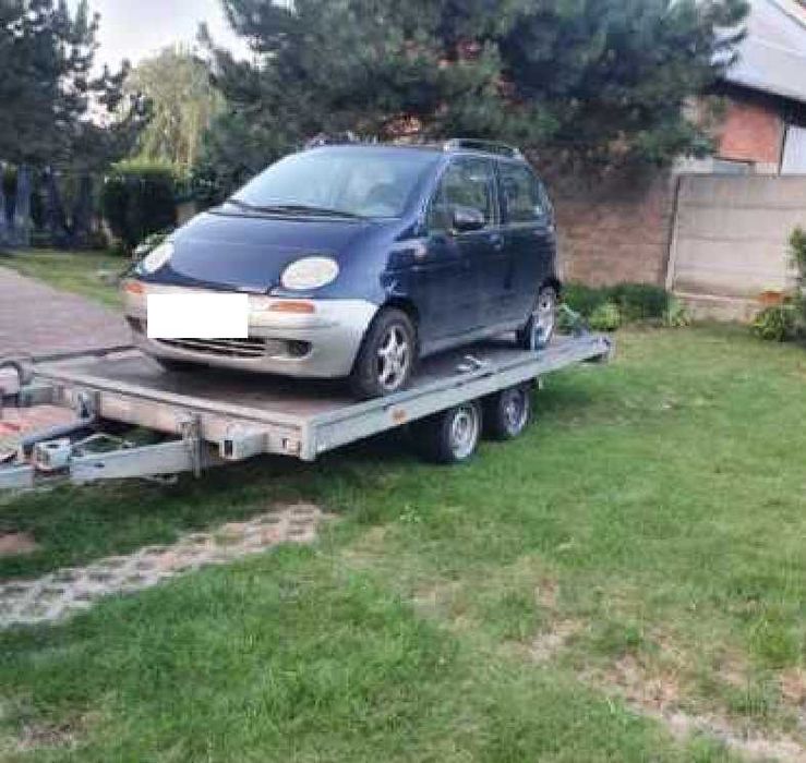 Daewoo Matiz 800 kolor granatowy alumy przeznaczony na części
