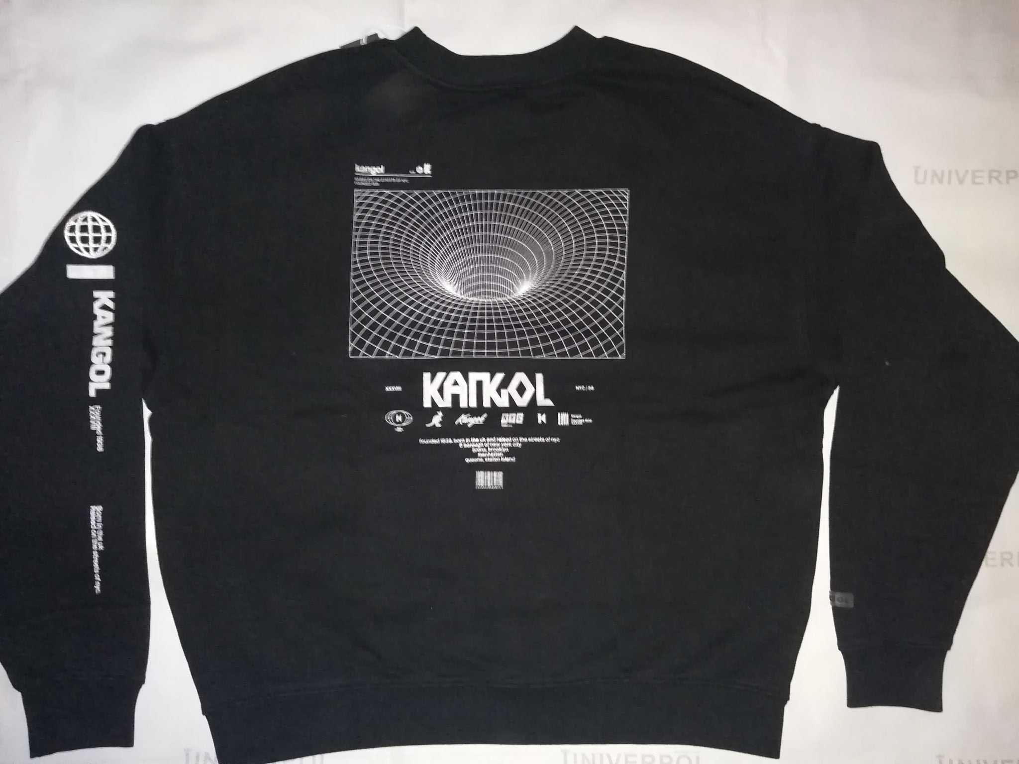 KANGOL NYC Graphic Nowa Bluza Męska Bawełna Roz M Oryginalna 100%