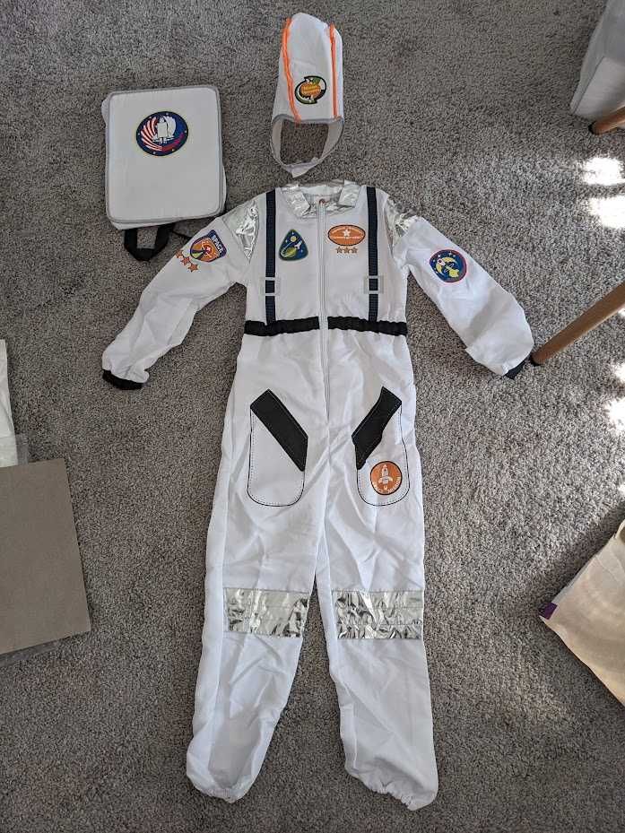 Rubie's 620504 Strój kostium przebranie astronauta  9-10lat 134-140cm