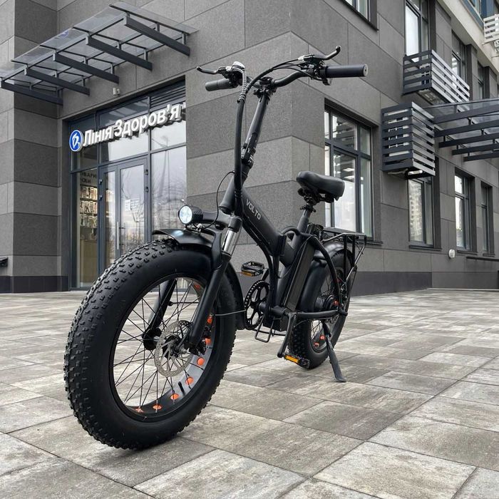 Електровелосипед VOLTO Flex 20" Elite Lux 800W 24Ah PAS, Чорний