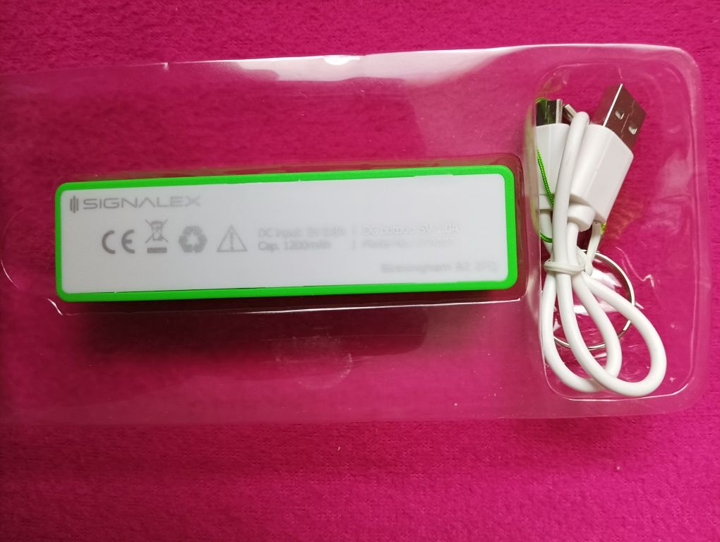 Powerbank 1200 mAh komplet