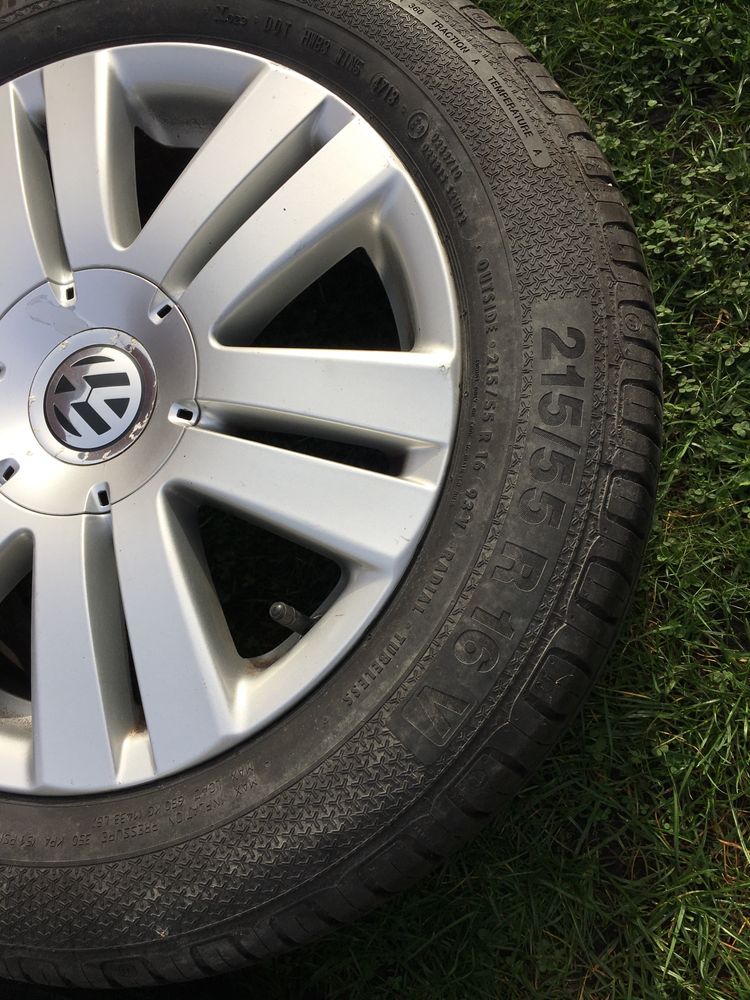 Koła letnie 16” VW 5x112 passat golf jetta caddy komplet