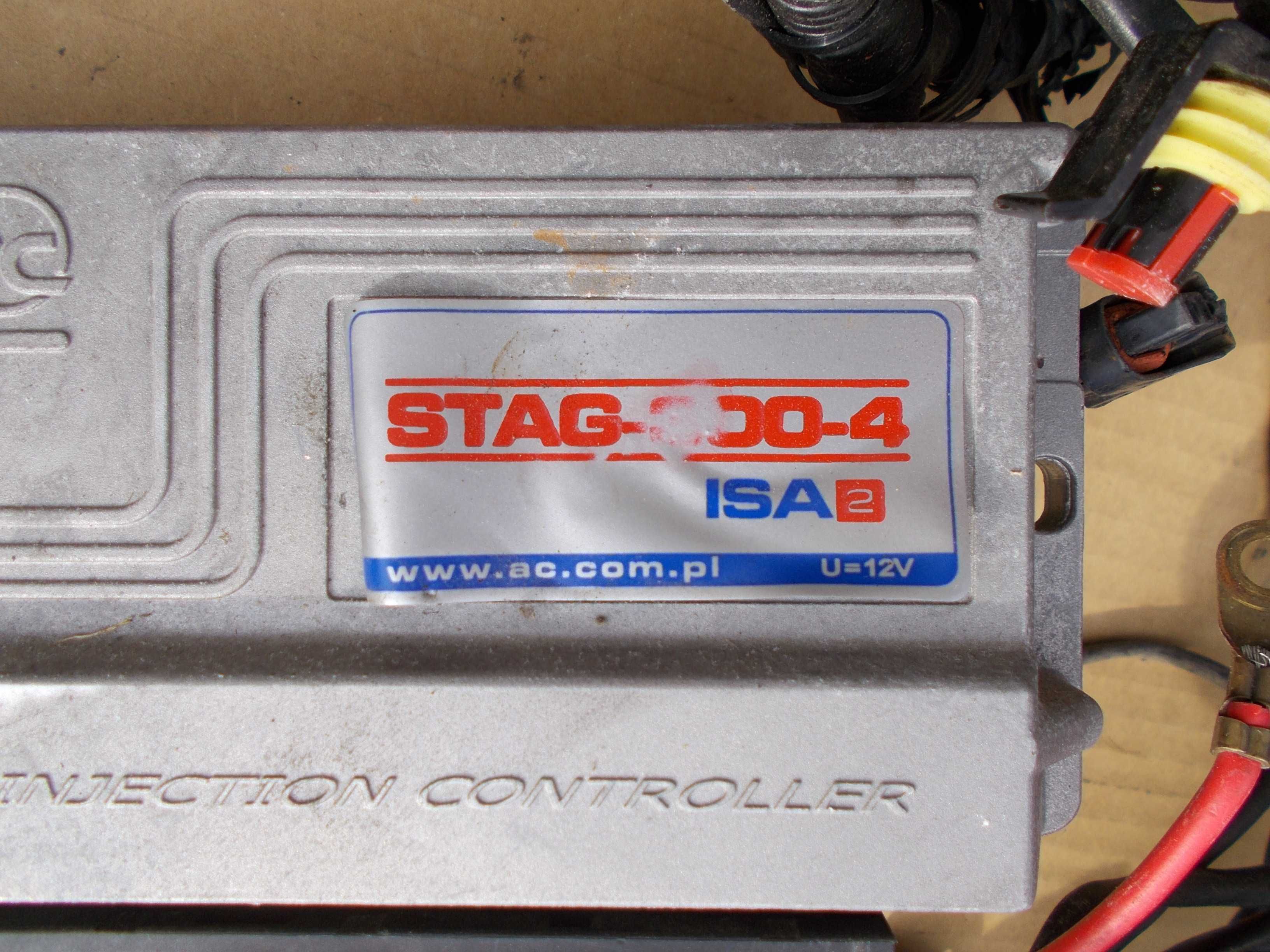 instalacja gazowa LPG sekwencja STAG 300-4 ISA2 valtek KME red-1