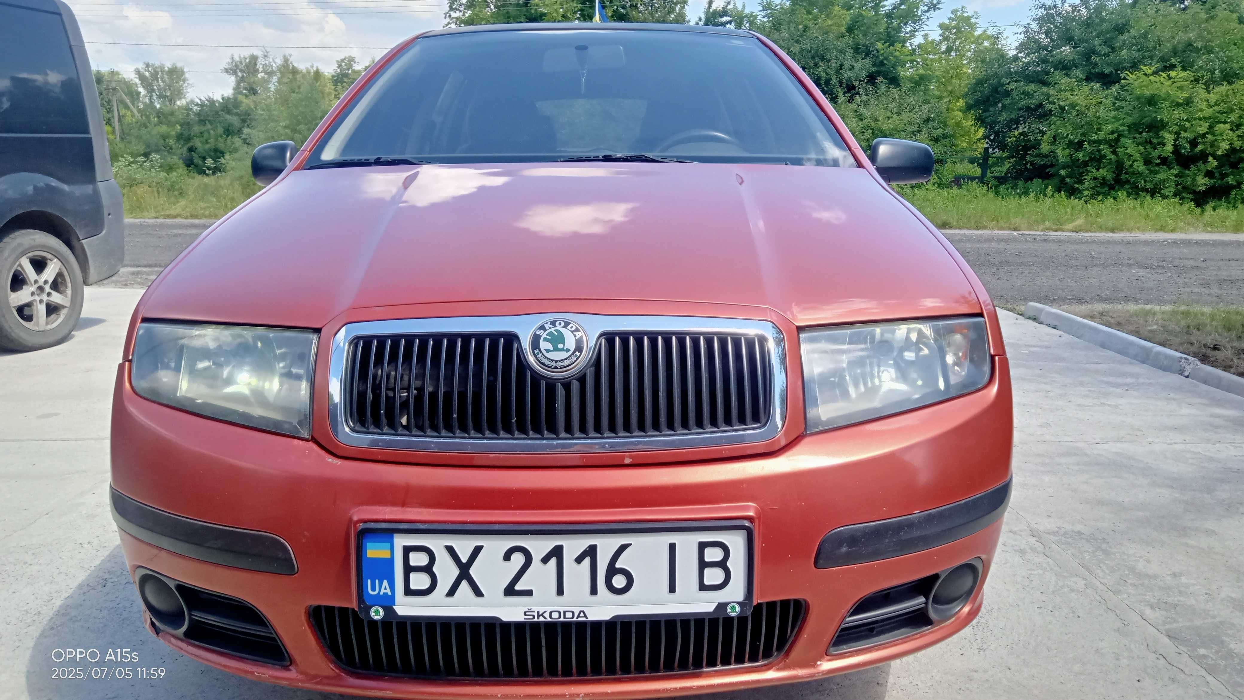 продам шкода фабія 2007