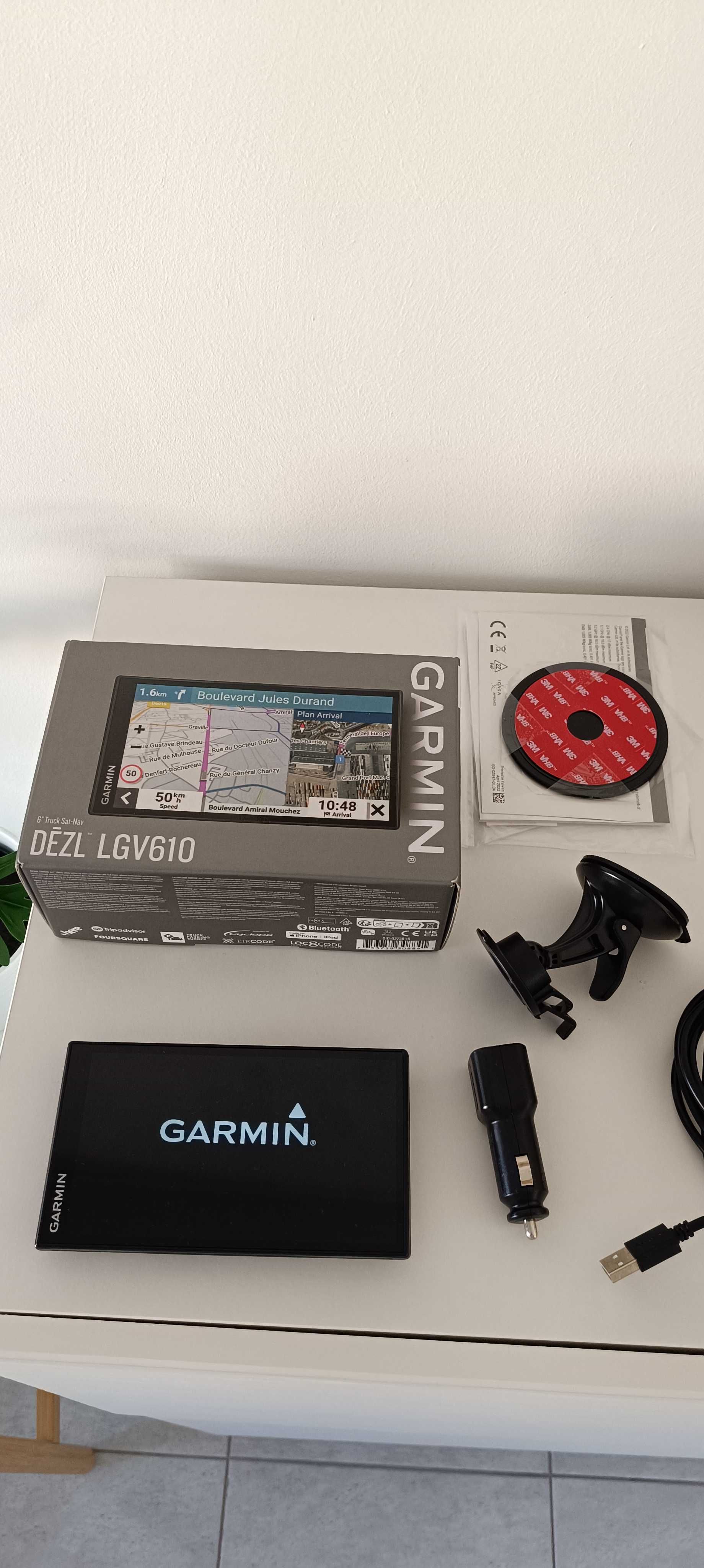 GPS Garmin LGV 610 6" para camião