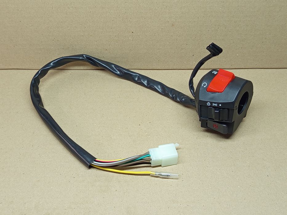 Блок кнопок на кермі лівий + правий (під трос дроселя), пара, тип 2