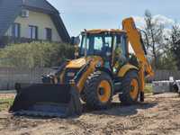 Usługi koparko-ładowarką JCB 4CX minikoparką