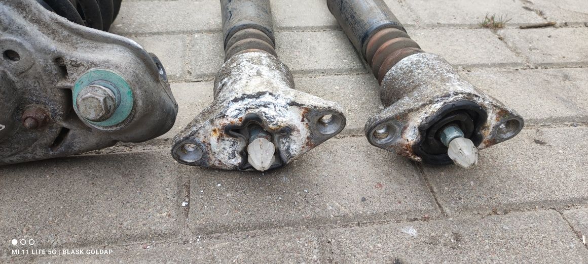 Amortyzatory SACHS Komplet Audi A6 C5 2.4 B 99 r Blask Gołdap