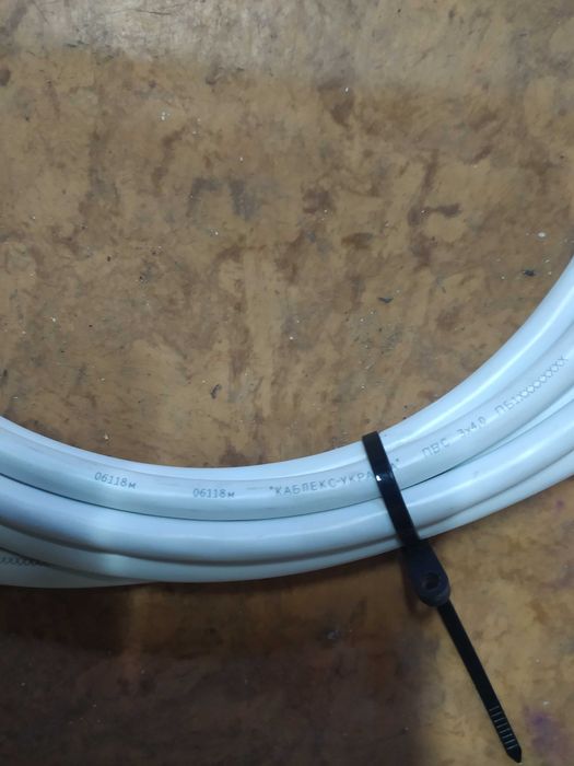 Кабель ПВС плоский 2*6мм