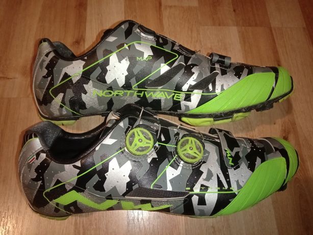 Northwave Extreme XC Carbon 48 31,4cm Camo fluo buty rowerowe MTB SPD