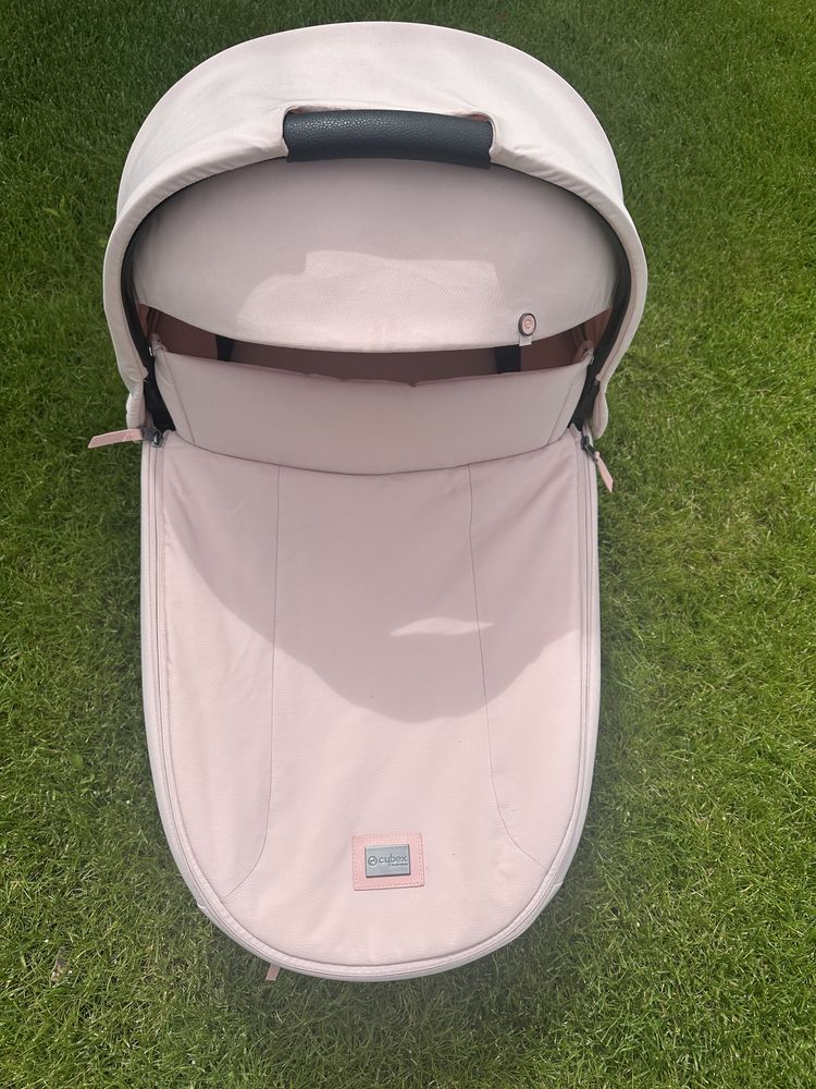 Люлька Cybex priam 4 Lux Peach pink