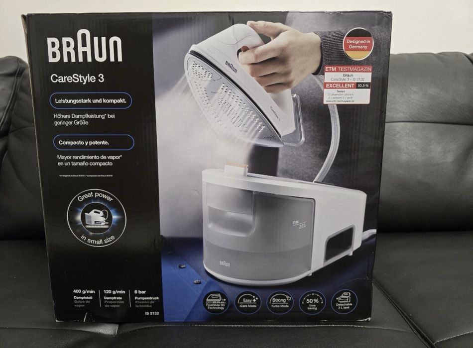 Ferro Vapor Caldeira Braun CareStyle IS 3132