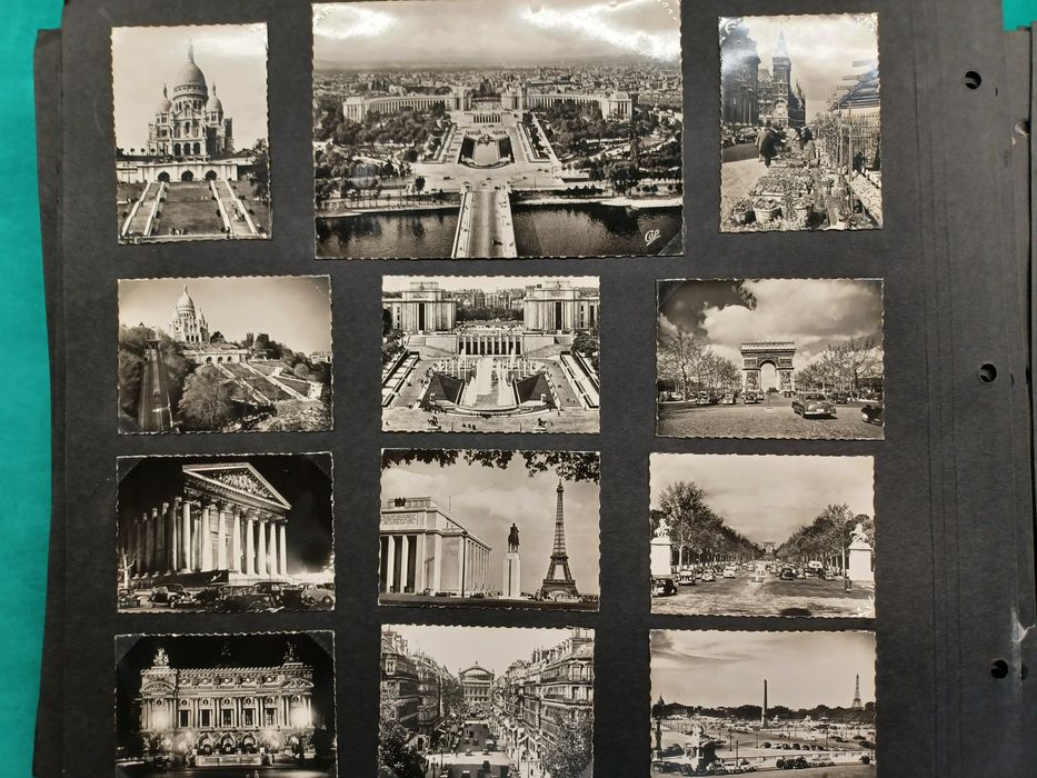 Coleção de mais de 180 postais