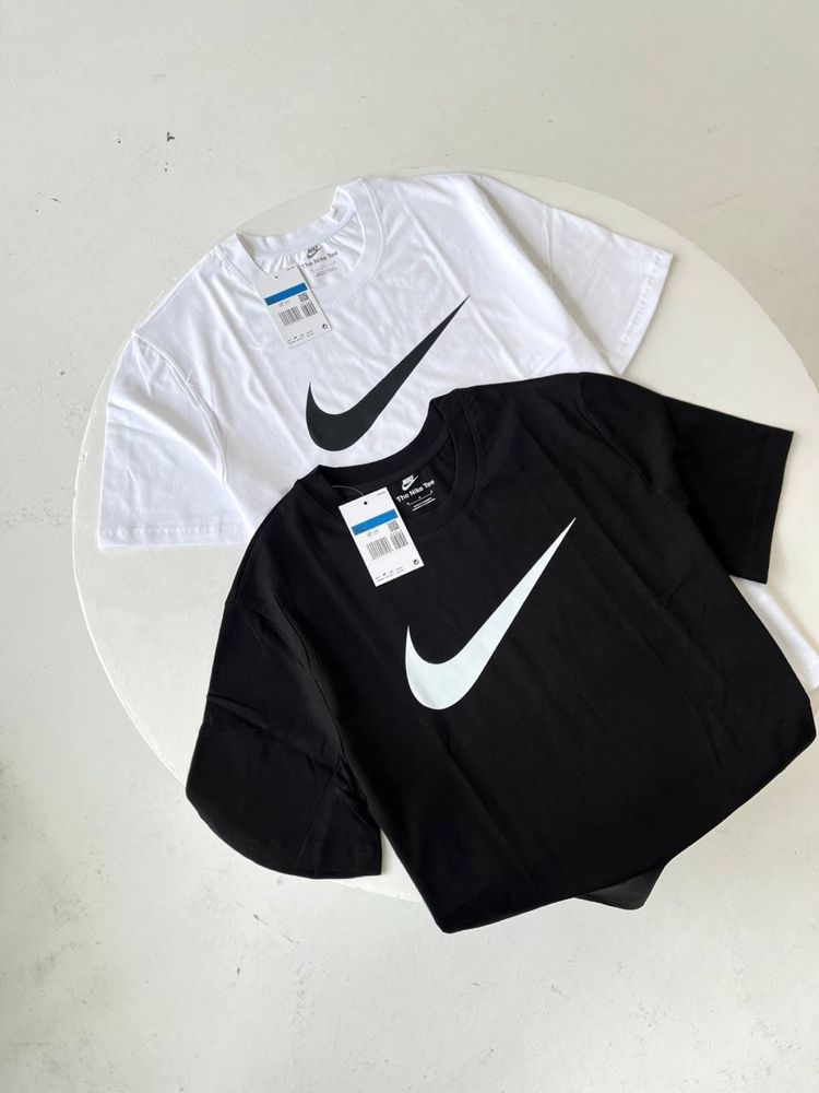 Футболка Nike Logo/ спортивна футболка найк/ чоловіча футболка біла