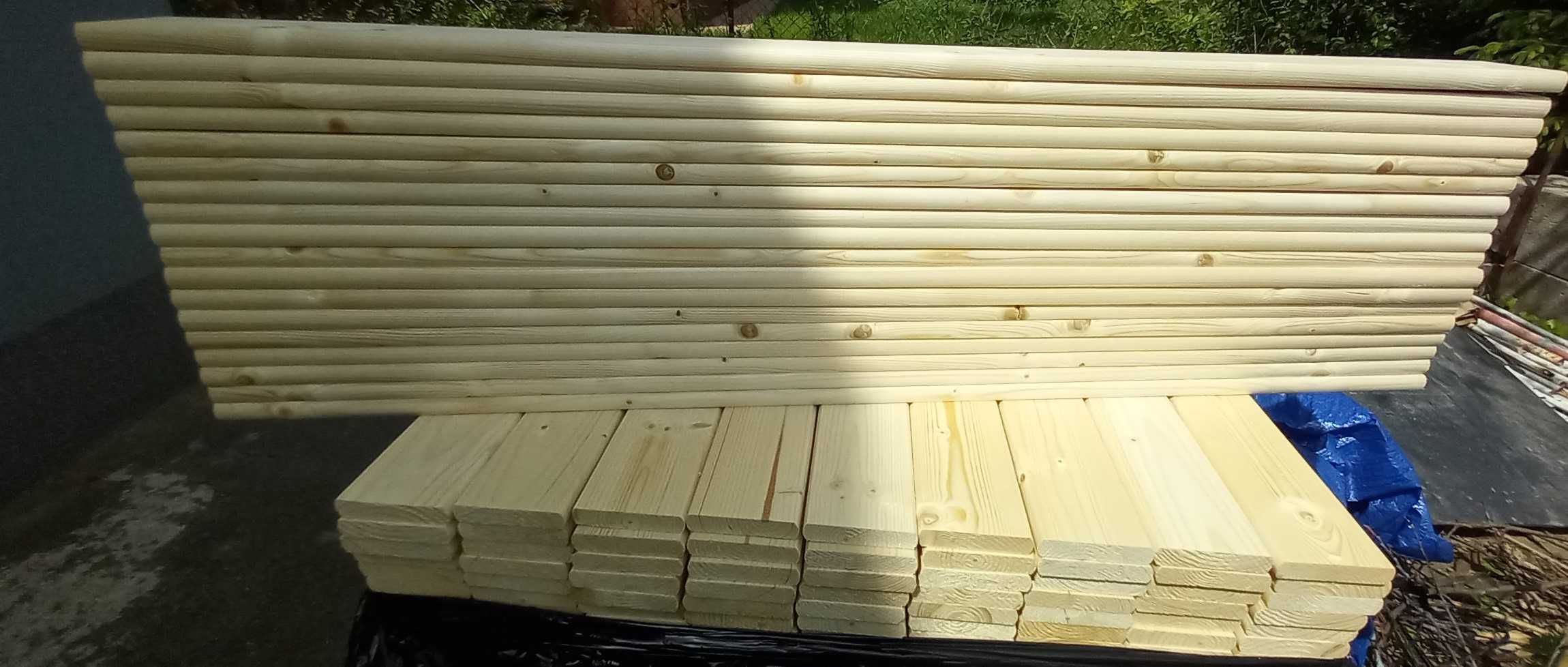 Deski drewniane-nowe,suche,heblowane, 120cmx9cmx2cm-PROMOCYJNA CENA