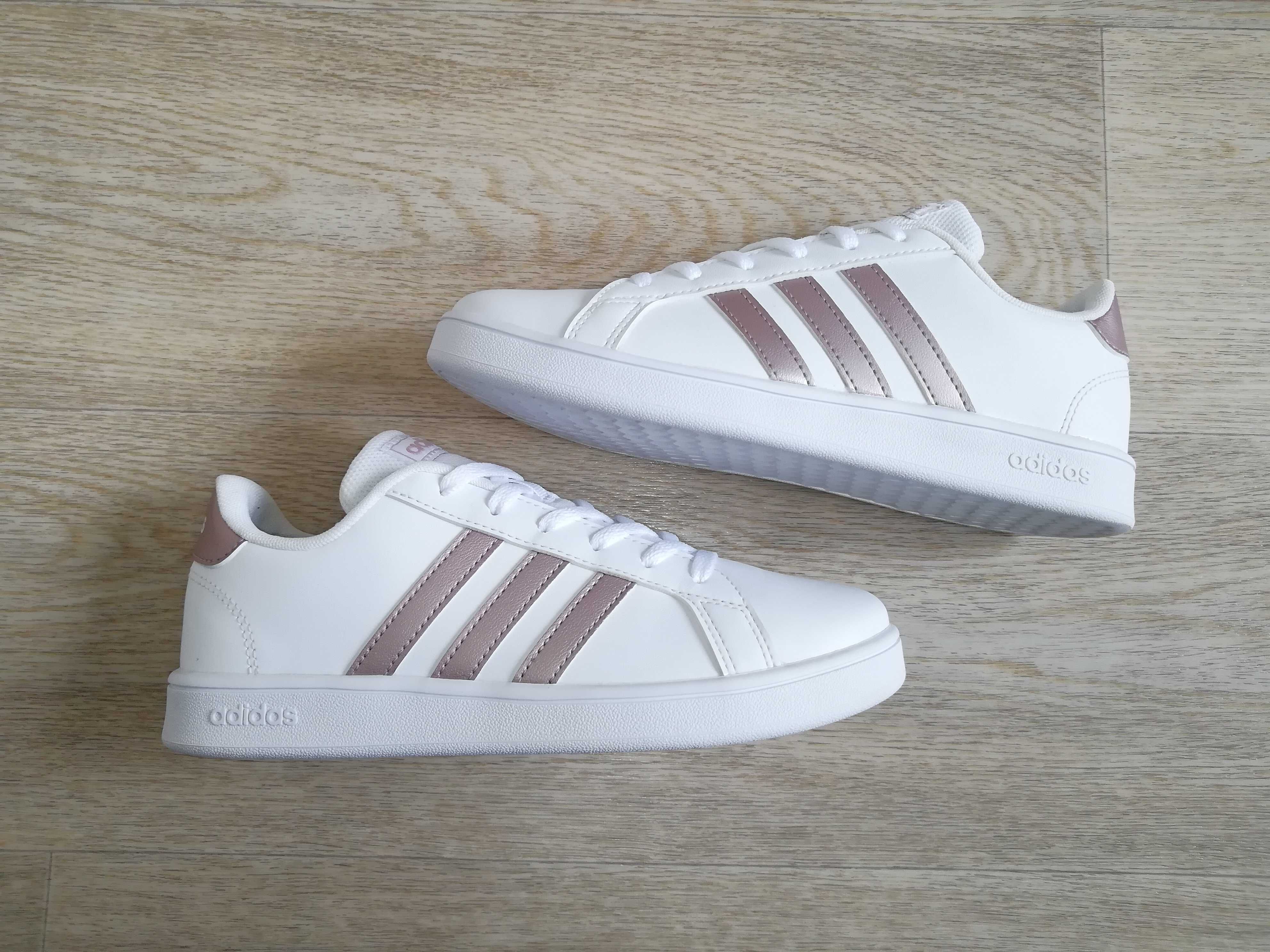 Кроссовки белые Adidas Grand Court 36 размер