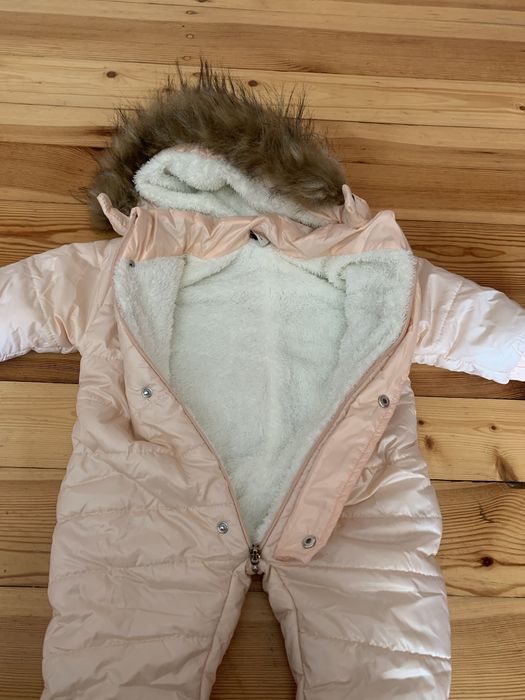 Комбінезон зимовий для дівчинки ріст 74см