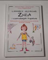 Książka dla dzieci Łamańce językowe Zuzia i czarodziejski kapelusz